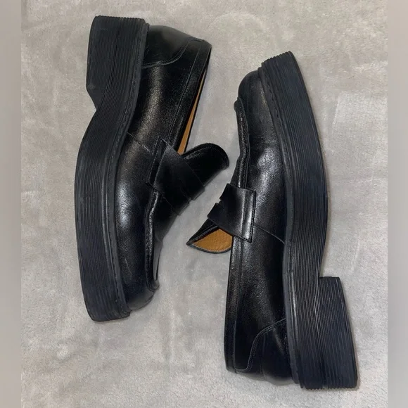 Marni Black Leather Loafers - Picture 5 of 8